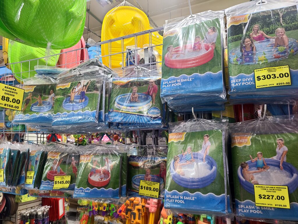 alberca inflable para niños y niñas primavera centro comercial la victoria orizaba