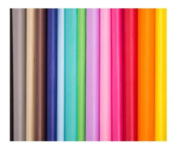 PAPEL LUSTRE AZ COLORES X PZA