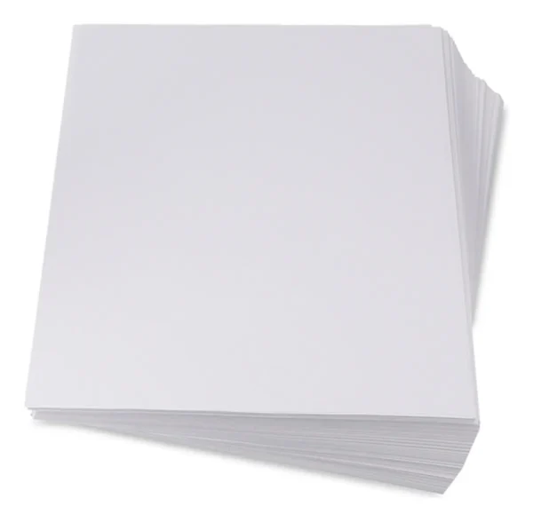 PAQ. DE HOJA BLANCA  T/C CON 100 PZAS.