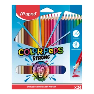 LAPICES DE COLORES MAPED C/24 PZS