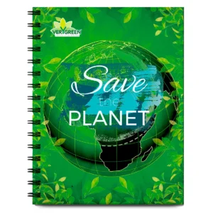 LIBRETA PROF ESPIRAL C7MM 100H VERYGREEN
