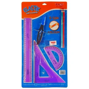 JUEGO DE GEOMETRIA ELASTIK E-5470