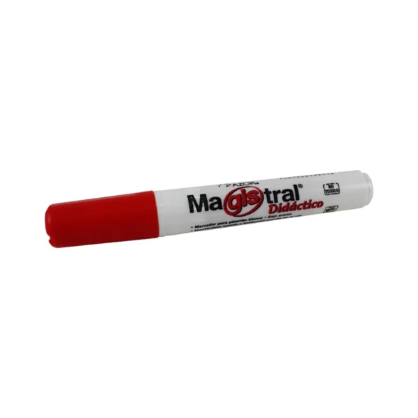 MARCADOR P/PIZARRON BCO MAGISTRAL ROJO