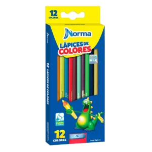 LAPICES DE COLORES NORMA 12PZS