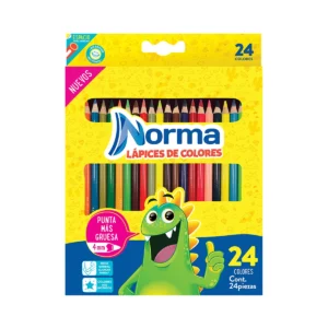 LAPICES DE COLORES NORMA 24PZS 547073