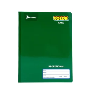 LIBRETA COSIDA RAYAS PROF 100H NORMA