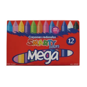 CRAYON ESCOLAR RED MEGA C/12 SMARTY