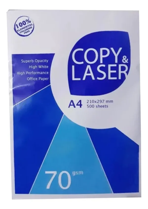 PQ HOJA BLANCA T/CARTA C/500 COPY LASER
