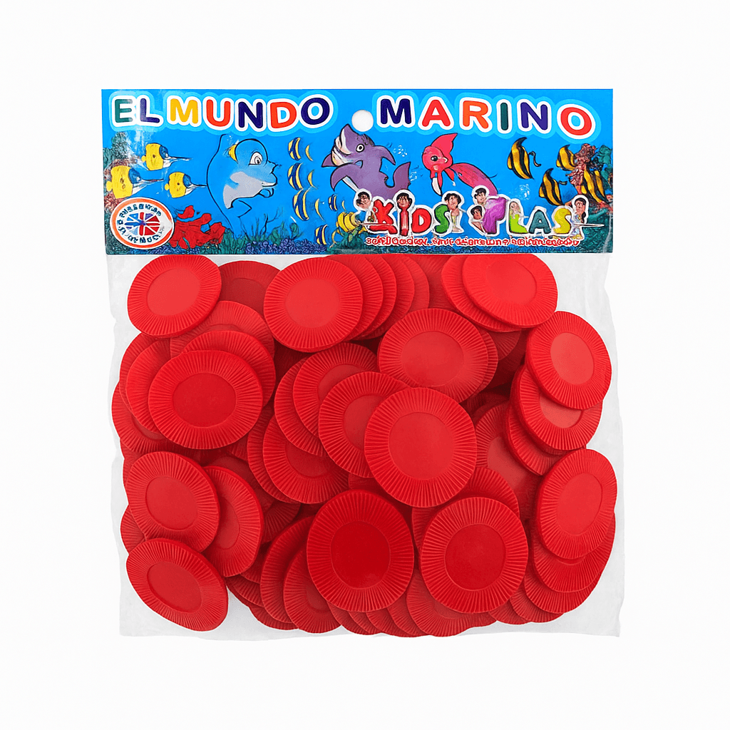 FICHAS DE COLORES OPACA EL MUNDO MARINO