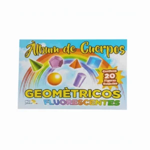CUERPOS GEOMETRICOS FLUORESCENTES 20PZS